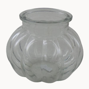 Round Clear Glass Jar Metal Votive <b>Candle</b> Jars Kitchen Accessories Votive Jar Tin Home Decorative <b>Bulk</b> Hand Made - Product Image 3