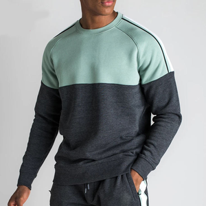 Sweat-shirt tendance pour homme, tricoté, doublé, anti-rides, streetwear, OEM, étiquette privée, vente en gros, fabricant, usine - Product Image 1