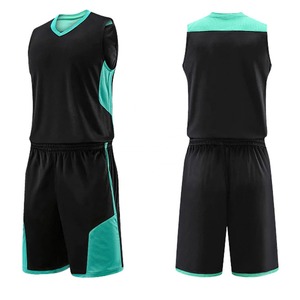 Uniforme de Baloncesto Reversible de Primera Calidad 100% Poliéster para Hombre, Jersey de Baloncesto con Sublimación Completa para Equipo - Product Image 1