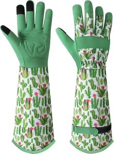 Gants de jardinage pour femmes à manches longues Garden Rose Cactus Pruning Thorn-Proof Breathable Work Gloves - Product Image 3