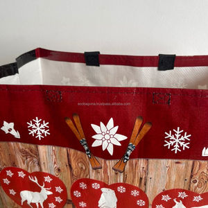 Sac d'épicerie réutilisable personnalisé de haute qualité matériau tissé en PP écologique fabriqué au Vietnam - Product Image 4