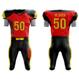 Nuevo diseño de uniforme de fútbol americano OEM servicio hombres gran oferta uniformes de alta calidad con capacidad personalizada - Product Image 1