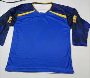 Uniforme de hockey sur glace unisexe personnalisé de haute qualité à séchage rapide respirant de grande taille avec logo personnalisé pour les vêtements de hockey sur glace - Product Image 2