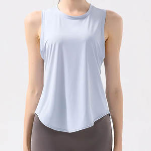 Nouveaux hauts d'été respirants, mode, sans manches, décontractés, pour la salle de sport, hauts à blocs de couleur pour femmes, avec un nouveau style de hauts - Product Image 1