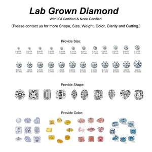 Diamante Cultivado en Laboratorio con Certificación IGI, 1 Quilate, Corte Brillante Redondo, Color D, VVS2 VS1, Piedra Suelta HPHT, Diamante Creado en Laboratorio para Joyería - Product Image 2