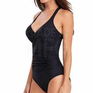 Maillot de bain confortable imprimé solide pour femmes vêtements de plage de qualité supérieure pour adultes et grandes tailles quantité minimale de commande bas - Product Image 5