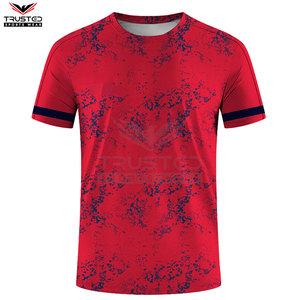 Camiseta extragrande de Ringer de calidad profesional Diseño personalizado Sublimación 100% Camiseta de algodón - Product Image 3