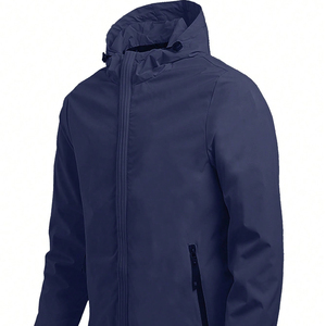 เสื้อแจ็คเก็ตกันลม/กันลมสำหรับผู้ชายผลิตตามแบบ - Product Image 1