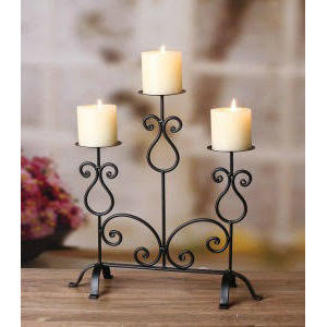 Bougeoirs en métal écologiques pour hôtels Design cadre en métal idéal pour la décoration de fêtes et d'événements à la maison - Product Image 6