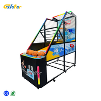 Basket-ball tir jeu d'arcade rebondissant machine de lancement jeux à pièces vidéo sport arcade tir machine basket-ball