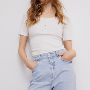 Top Trend Nueva llegada Premium Calidad Primavera Verano Ropa Mujeres Camisetas - Product Image 4