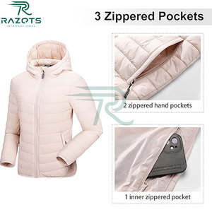 Chaqueta Cortavientos Impermeable de Secado Rápido para Mujer, con Capucha Desmontable, Gran Venta - Product Image 3