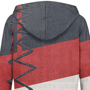 Sudadera con Capucha de Invierno para Mujer, Sublimada, Transpirable, de Tela de Rizo, con Diseño de Impresión Completa, Múltiples Colores, Bolsillo Tipo Canguro - Product Image 4