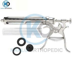 โลหะเข็มฉีดยาสัตวแพทย์ฉีดแก้วตัวอย่างปศุสัตว์สแตนเลสเครื่องมือโดย KAHLU กระดูก - Product Image 2