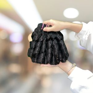 Perruques lace frontal complet tendance avec des extensions de cheveux humains bouclés sans enchevêtrement super doux Double Drawn Loose Deep Wave Style Extensions - Product Image 4