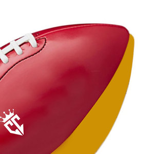 พิมพ์สีและโลโก้ตามขนาดสั่งผลิตจากโรงงานอเมริกันฟุตบอล - Product Image 3