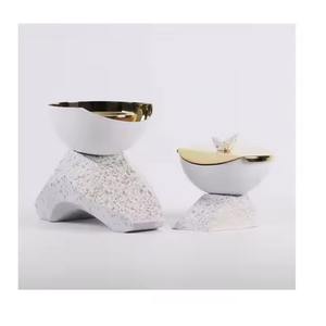 Brûleur Bakhoor en métal élégant Plaque d'arôme Porte-encens Cadeau de parfum de maison confortable - Product Image 1