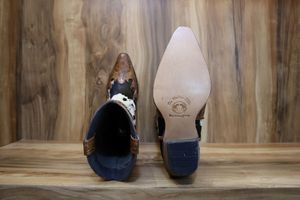 Bất Handmade Da Bò Phương Tây Chiều Dài Đầu Gối Khởi Động Cho Nam Giới Được Thực Hiện Trong Ấn Độ Khởi Động Trong Da Chính Hãng - Product Image 5