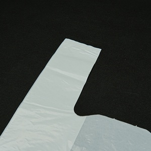 Wholesale Customized <b>Biodegradable</b> Gusset PE Bags Supermarket Shopping T-Shirt <b>Packaging</b> Reusable Vest Handle Eco-Friendly EVA - Product Image 4