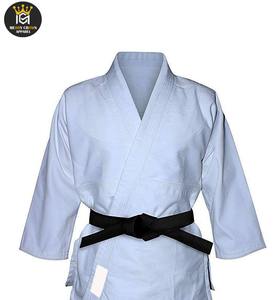 Uniforme de Karate Personalizado con Diseño Elástico en la Parte Delantera, Kimono de Jiu Jitsu Unisex para Adultos de Alta Calidad en Algodón/Poliéster - Product Image 4