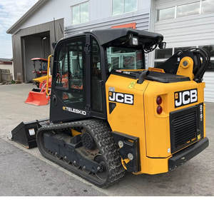 JCB Skid Steer Loader Compact Track Loader 2 Ton Construction Equipment With FPT Engine <b>Used</b> <b>Machine</b> - Product Image 5