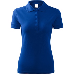 T-shirts polo pour femmes maillot de haute qualité décontracté style mince blanc polo de golf personnalisé en gros nouveauté prix pas cher - Product Image 1