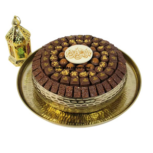 Cuenco de chocolate con acabado martillado con bandeja Plato de plata decorativo Diseñador de lujo Cuenco de chocolate de metal - Product Image 6