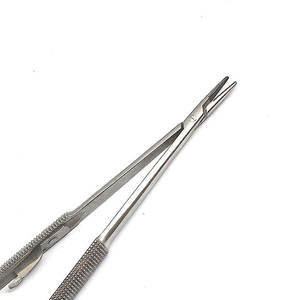 Portaagujas TC de acero inoxidable, instrumento quirúrgico | Portaagujas de carburo de tungsteno | Fórceps de costura de precisión - Product Image 6