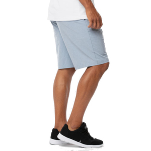Short streetwear vintage pour homme, avec broderie personnalisée, short de basket uni à double maille pour femme - Product Image 4