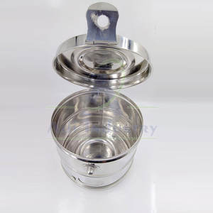 Tambores de esterilización Manual de acero inoxidable de alto grado, peso ligero, duradero, reutilizable, uso de cirugía General, gran oferta - Product Image 3