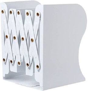 MS-estantería de libros de Metal para el hogar, diseño moderno, biblioteca escolar, extremo ajustable, funda decorativa para oficina - Product Image 2