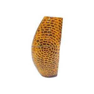 Jarrón de Piso de Aluminio de Venta Directa de Fábrica con Diseño Ecológico Tallado a Mano para Decoración del Hogar - Product Image 4