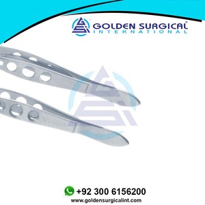 Arrowsmith Pince de fixation cornéosclérale en forme de U 8mm propagation 1x2 dents chaque pointe Instruments chirurgicaux manuels en acier inoxydable - Product Image 4