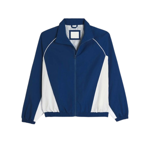 แจ็กเก็ตกันลมกันน้ำโพลีเอสเตอร์100% สำหรับผู้ชายแจ็กเก็ตกันน้ำมีซิปเต็มไซส์พิเศษ - Product Image 6