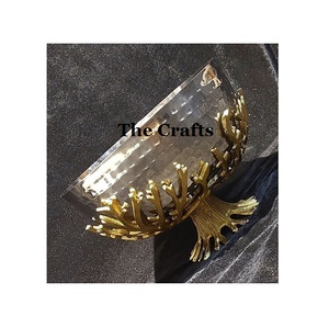Tazón para Servir Aperitivos de la Mejor Calidad en Aluminio Color Plata, Tazón para Chocolate con Soporte para Uso en el Hogar y Hoteles - Product Image 2