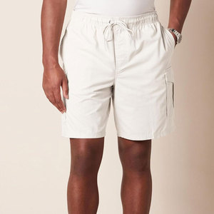 Venta caliente de moda de la calle pantalones cortos de cintura elástica hombres fabricante logotipo personalizado 2024 Fábrica al por mayor logotipo personalizado impresión corto - Product Image 5