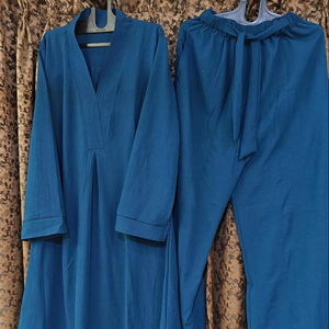 Cordons de style pakistanais Kurtis | Tissu importé fluide | Pour XL à 5XL | Alternative parfaite à Abhaya | Tenue tendance - Product Image 1