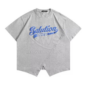 El último diseño de secado rápido Puff Impreso Camisetas Cómodas de calidad premium Puff Impreso Camisetas - Product Image 3