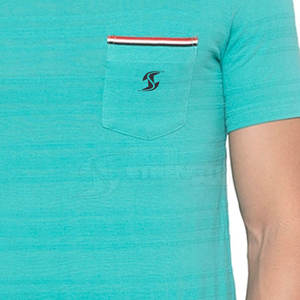 Camiseta personalizada de estilo único para hombre, de buena calidad, con impresión de logotipo personalizado, manga corta. - Product Image 5