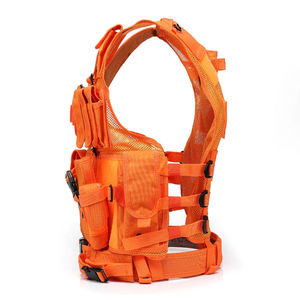 Gilet de sécurité LED étanche de haute qualité fabriqué au Pakistan, conforme aux normes ANSI Classe 1 et EN ISO 20471 Classe 2, pour usage extérieur - Product Image 2