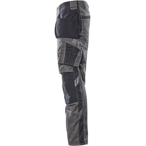 Pantalons de sport amples pour hommes avec logo personnalisé, pantalon de sport décontracté en toile, taille mi-haute, cargo en gros, léger et respirant - Product Image 3