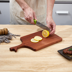 Plateau de service et planche à découper en bois d'acacia de haute qualité, qualité professionnelle pour chef, bloc à découper en bois, marque privée Vietnam - Product Image 2