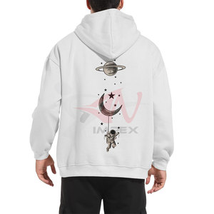 เสื้อฮู้ดดี้โอเวอร์ไซส์ขายดี สไตล์เท่ พิมพ์ลายกราฟิก ใส่สบาย ชุดฤดูหนาวสำหรับผู้ชาย - Product Image 2