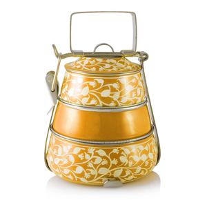 Fiambrera Tiffin King International de acero inoxidable 304 a prueba de fugas doble con aislamiento de tornillo de 2/3/4 capas para embalaje de alimentos - Product Image 1