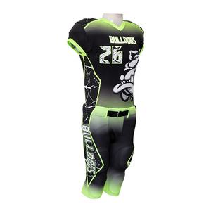 Nueva Llegada de Uniformes de Fútbol Americano Personalizados - Manga Corta, Impresos, 100% Poliéster, Ajuste Delgado, Logotipo Personalizado, Protección Anti-UV - Product Image 2