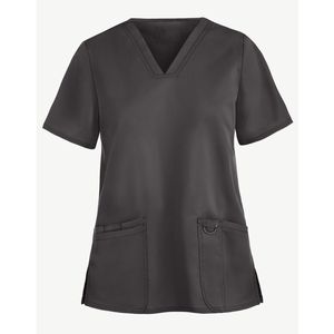 Uniforme de mujer, camisa de tela elástica de secado rápido, pantalón cónico, veterinario, logotipo personalizado, Hospital médico, venta al por mayor, conjunto de fregado de bajo precio a granel - Product Image 4
