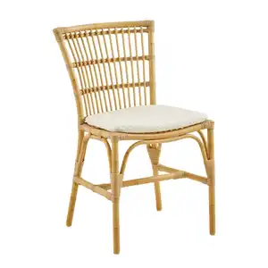 Обеденный стул из ротанга, элегантная мебель, обеденный стул для ресторана, обеденный стул-Лоран