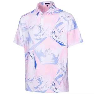 เสื้อโปโลแขนสั้นพิมพ์ลายเสื้อผ้าตกปลาขนาดใหญ่พิเศษแห้งเร็วตามสั่ง - Product Image 3