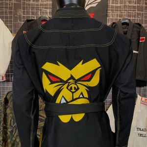 Traje de Judo Negro Personalizado de 450 GSM, Kimono Brasileño Premium para BJJ, Gi de BJJ Personalizado - Product Image 4