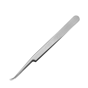 Pince à épiler d'extension de cils pointue incurvée professionnelle outil d'isolement de précision Volume classique Kit d'artiste de cils de vison Salon - Product Image 3